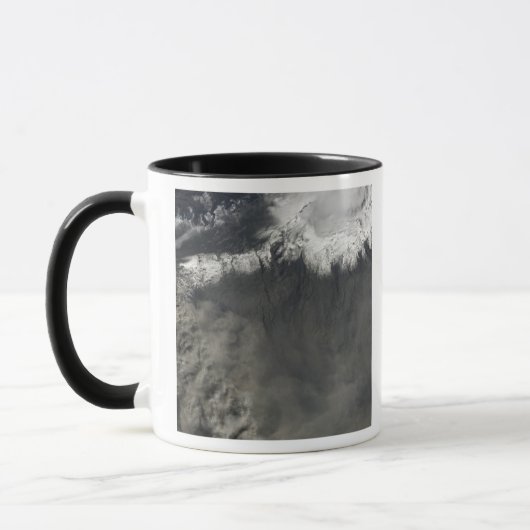 Satellitenansicht einer Aschenwolke 4 Tasse (Links)