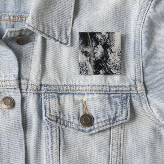 Satellitenansicht einer Aschenwolke Button (Beispiel)