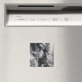 Satellitenansicht einer Aschenwolke Magnet (In Situ (Geschirrspüler))