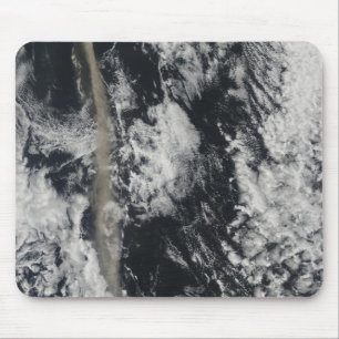 Satellitenansicht einer Aschenwolke Mousepad