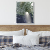 Satellitenansicht einer Ölpest Leinwanddruck (Insitu (Schlafzimmer))