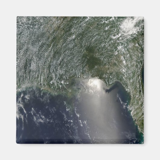 Satellitenansicht einer Ölpest Magnet (Vorne)