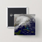 Satellitenansicht eines massiven Wintersturms Button (Vorne & Hinten)