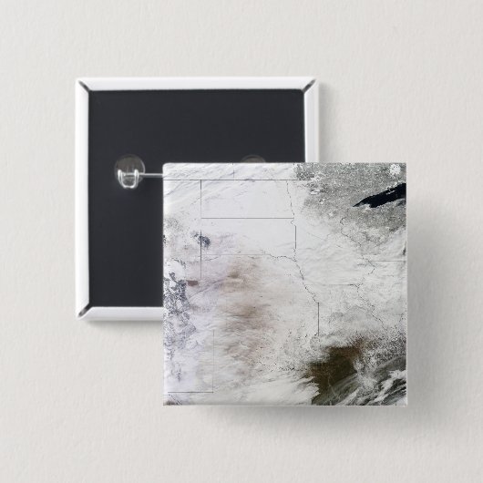 Satellitenansicht eines massiven Wintersturms über Button (Vorne & Hinten)