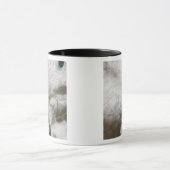 Satellitenansicht eines schweren Wintersturms Tasse (Zentrum)