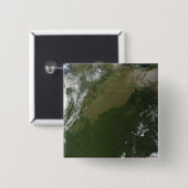 Satellitenansicht Ostkolumbiens Button (Vorne & Hinten)