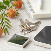 Satellitenansicht Ostkolumbiens Schlüsselanhänger (Seite)