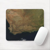 Satellitenansicht Südafrikas Mousepad (Mit Mouse)