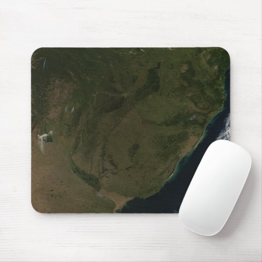 Satellitenansicht Südamerikas Mousepad (Mit Mouse)