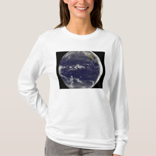 Satellitenansicht von Erde T-Shirt
