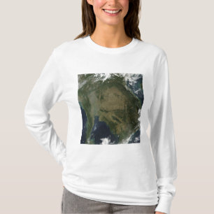 Satellitenansicht von Indochina T-Shirt