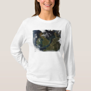 Satellitenansicht von Nordeuropa T-Shirt
