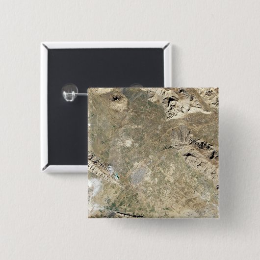 Satellitenansicht von Persepolis Button (Vorne & Hinten)