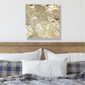 Satellitenansicht von Persepolis Leinwanddruck (Insitu (Schlafzimmer))