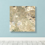 Satellitenansicht von Persepolis Leinwanddruck (Insitu (Holzboden))