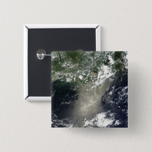 Satellitenansicht von Streifen und Ölbändern Button (Vorne & Hinten)