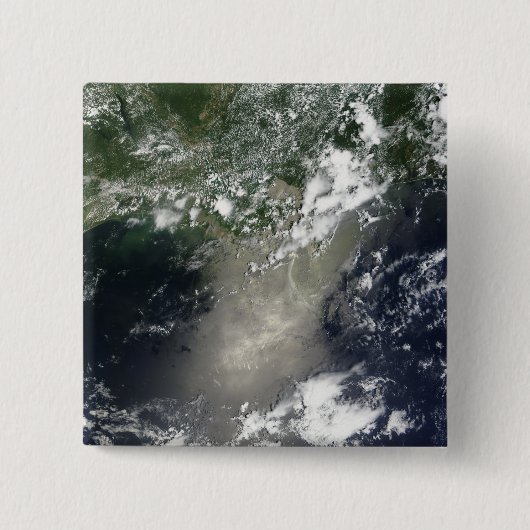 Satellitenansicht von Streifen und Ölbändern Button (Vorderseite)