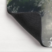 Satellitenansicht von Streifen und Ölbändern Mousepad (Ecke)