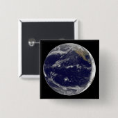 Satellitenbild der Erde 2 Button (Vorne & Hinten)