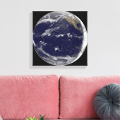 Satellitenbild der Erde 2 Leinwanddruck (Insitu (Wohnzimmer))