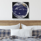 Satellitenbild der Erde 2 Leinwanddruck (Insitu (Schlafzimmer))