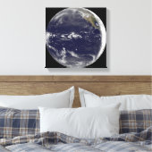 Satellitenbild der Erde Leinwanddruck (Insitu (Schlafzimmer))