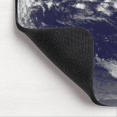 Satellitenbild der Erde Mousepad (Ecke)