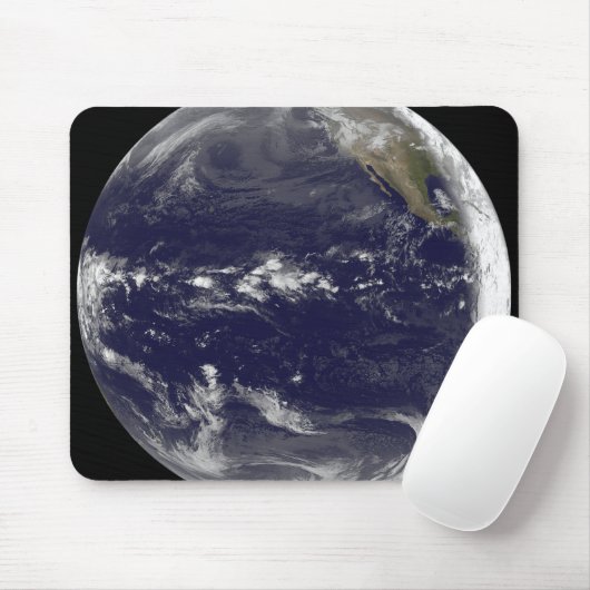 Satellitenbild der Erde Mousepad (Mit Mouse)
