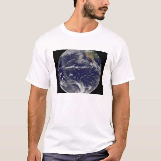 Satellitenbild der Erde T-Shirt (Vorderseite)