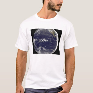 Satellitenbild der Erde T-Shirt
