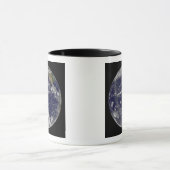 Satellitenbild der Erde Tasse (Zentrum)