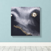 Satellitenbild der Insel Semisopochnoi Leinwanddruck (Insitu (Holzboden))