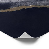 Satellitenbild der Insel Semisopochnoi Poster (Ecke)