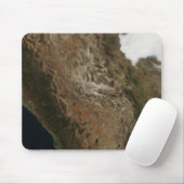 Satellitenbild der Landschaft von Zentralmexiko Mousepad (Mit Mouse)