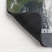 Satellitenbild des Hurrikans Katrina, August 2005 Mousepad (Ecke)