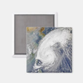 Satellitenbild eines Taifuns Magnet (Vorderseite/Rückseite)