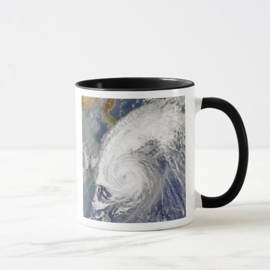 Satellitenbild eines Taifuns Tasse (Rechts)