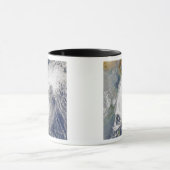Satellitenbild eines Taifuns Tasse (Zentrum)