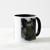 Satellitenbild Nordeuropas Tasse (VorderseiteRechts)