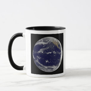 Satellitenbild von Erde 2 Tasse