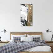 Satellitenblick auf die Anden Leinwanddruck (Insitu (Schlafzimmer))