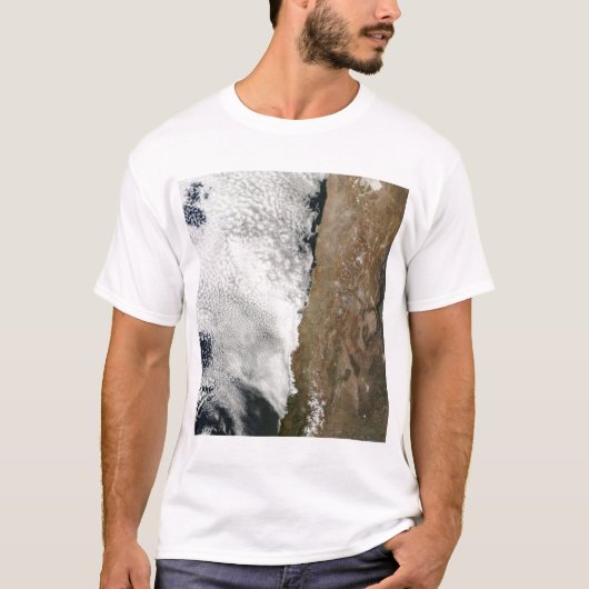 Satellitenblick auf die Anden T-Shirt (Vorderseite)