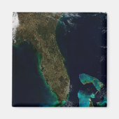 Satellitenblick auf Florida. Magnet (Vorne)