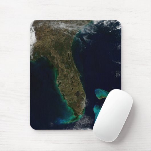 Satellitenblick auf Florida. Mousepad (Mit Mouse)