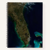 Satellitenblick auf Florida. Notizblock (Vorderseite)
