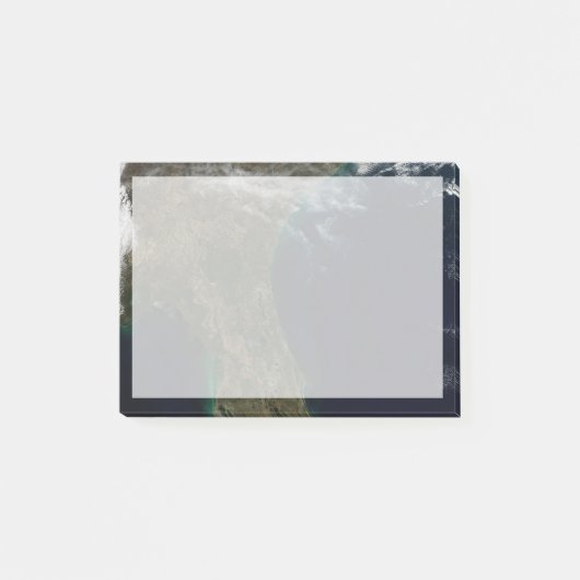 Satellitenblick auf Florida. Post-it Klebezettel (Vorderseite)