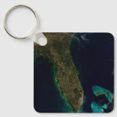 Satellitenblick auf Florida. Schlüsselanhänger (Vorderseite)