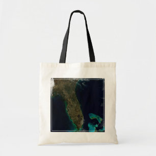 Satellitenblick auf Florida. Tragetasche