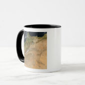 Satellitenblick Marokkos Tasse (Vorderseite Links)