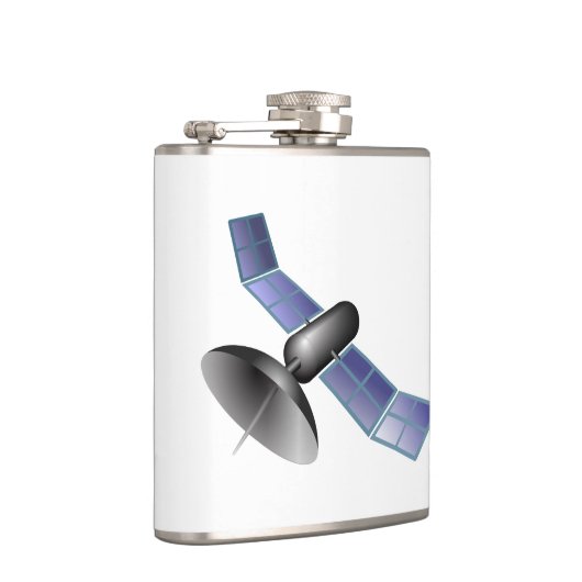 Satellitenflasche Flachmann (Rechts)